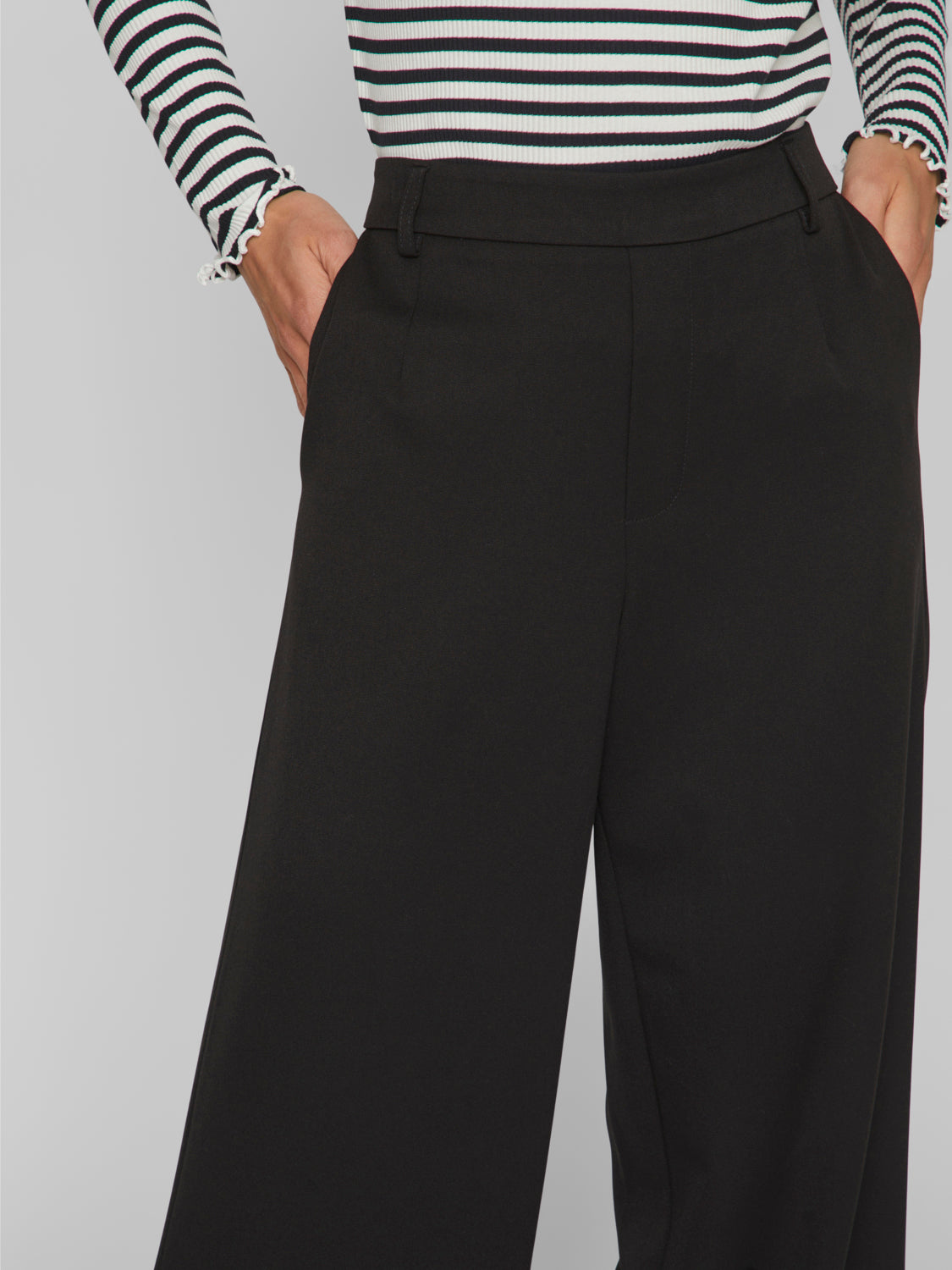 VIVARONE Wide Pants - Black